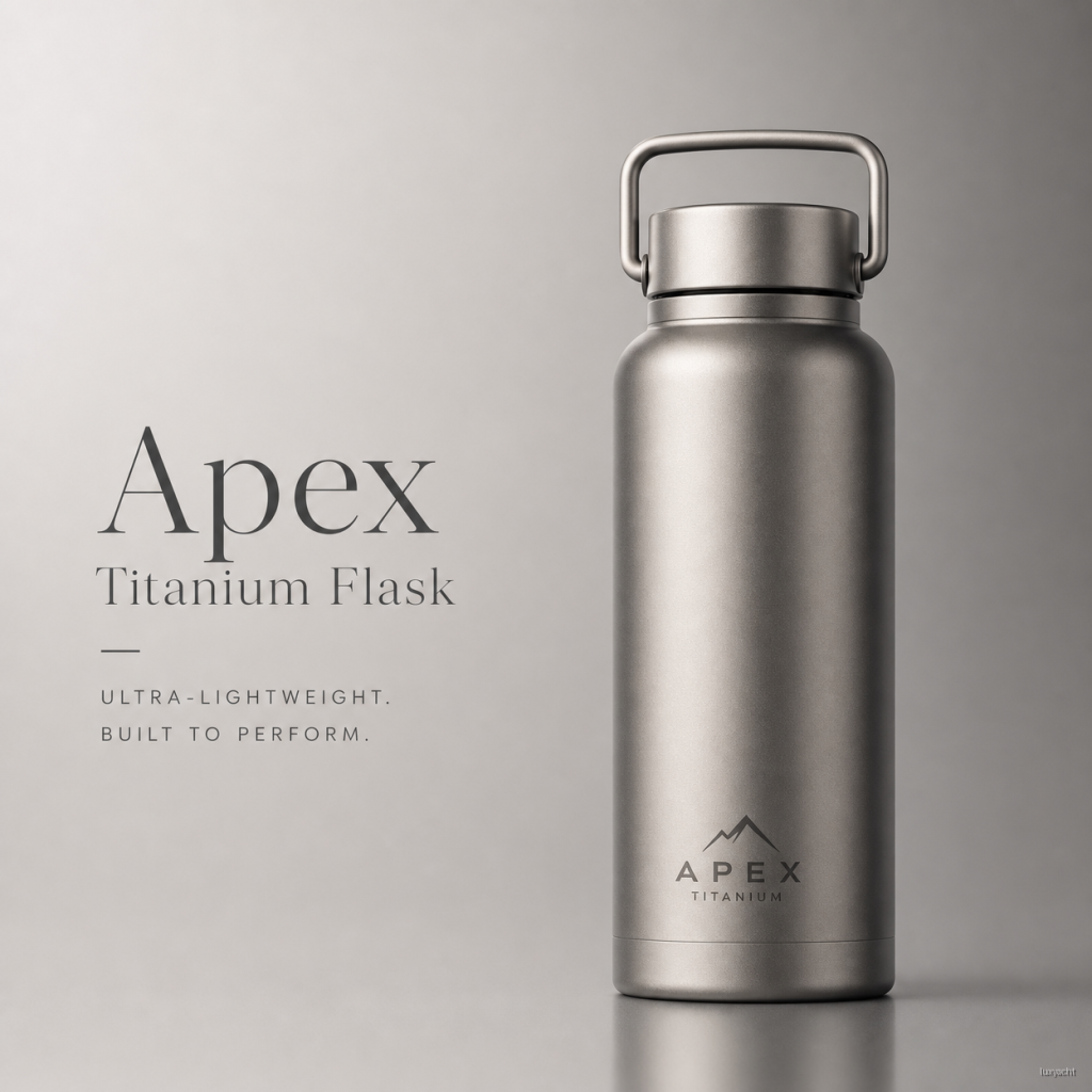Apex Titanium Flask