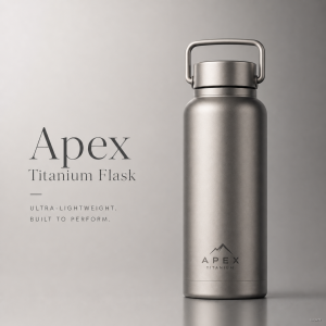 Apex Titanium Flask