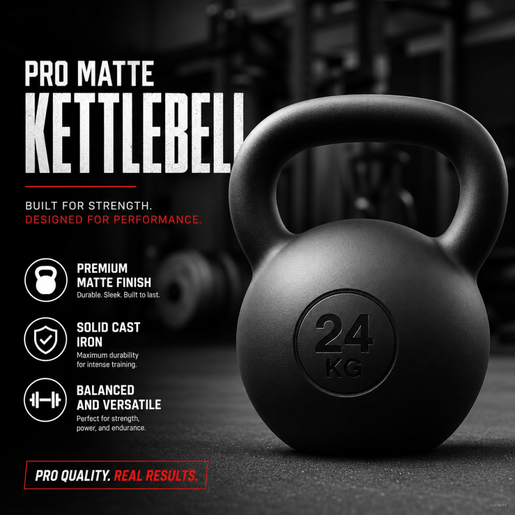 Pro Matte Kettlebell