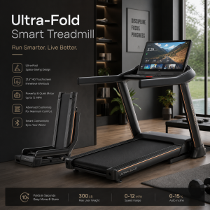 Ultra-Fold Smart Treadmill